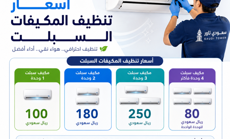 اسعار تنظيف المكيفات السبلت