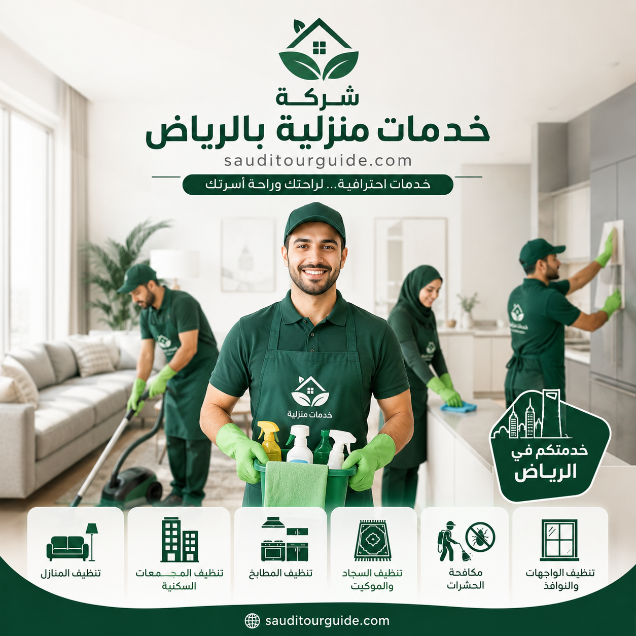 شركة خدمات منزلية بالرياض