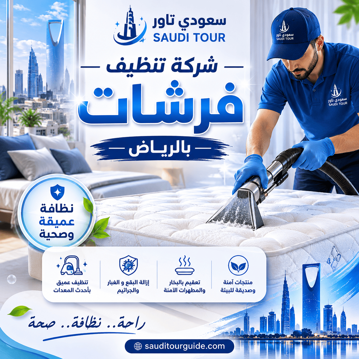شركة تنظيف فرشات بالرياض