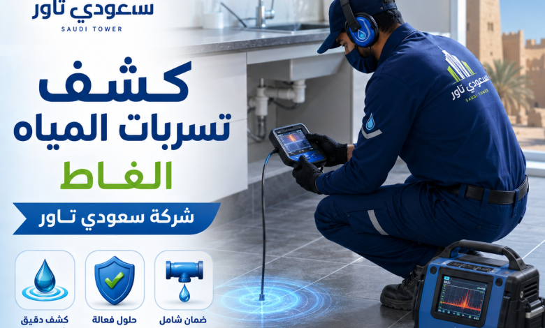 شركة كشف تسربات المياه الغاط
