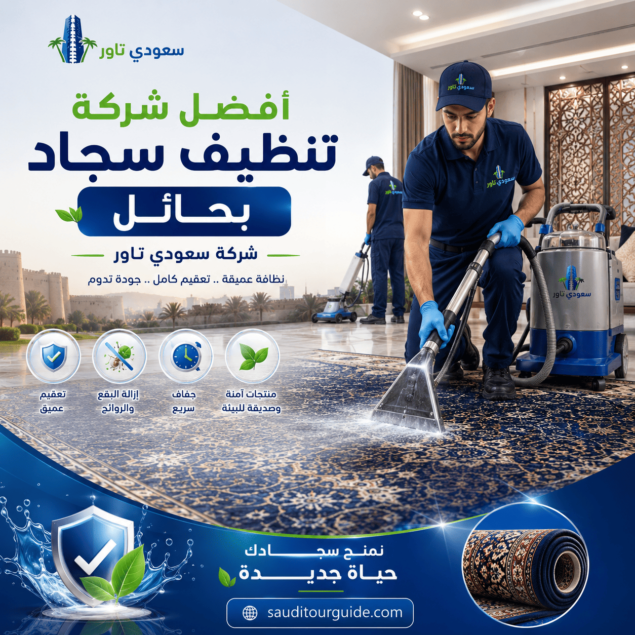 شركة تنظيف سجاد بحائل