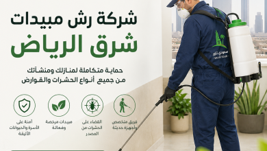 شركة رش مبيدات شرق الرياض