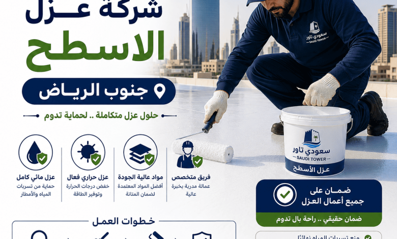 شركة عزل اسطح جنوب الرياض