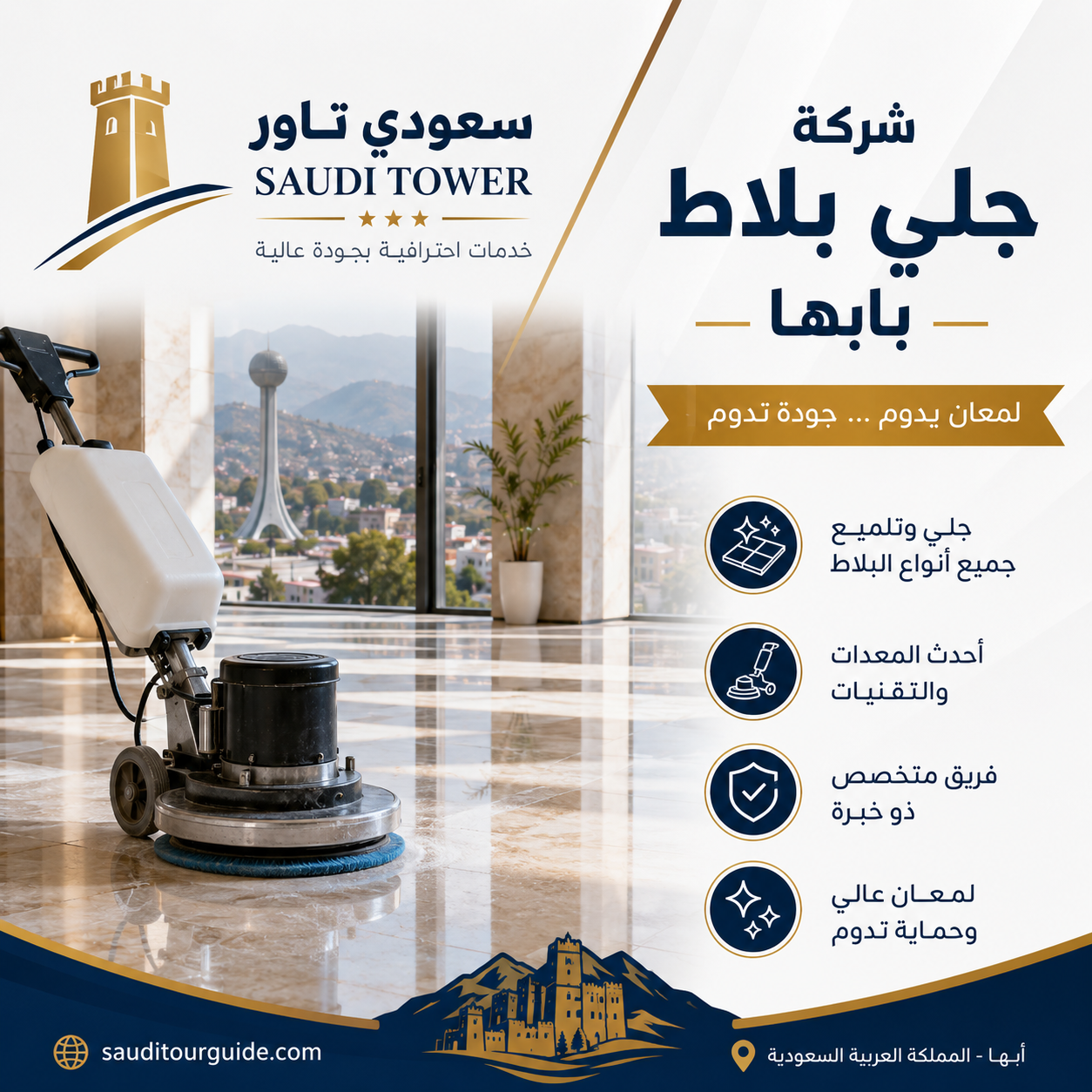 شركة جلي بلاط بأبها