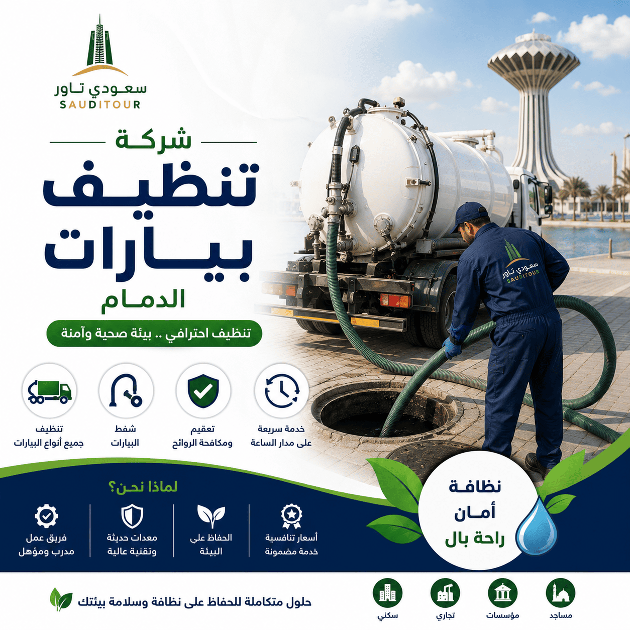شركة تنظيف بيارات الدمام