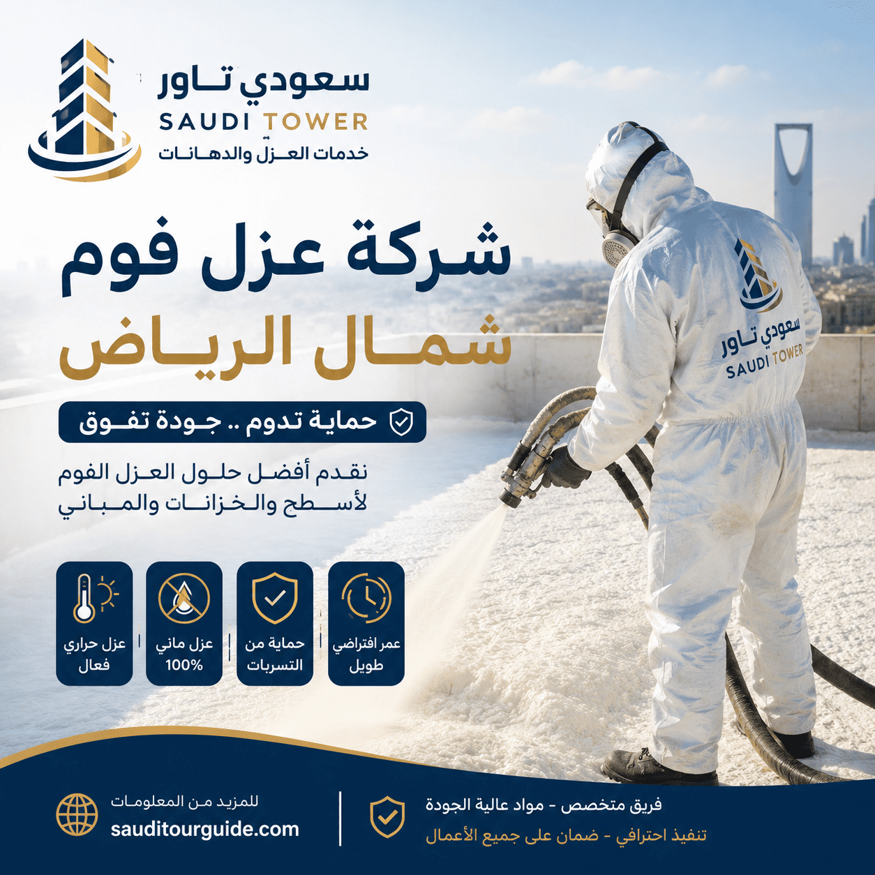 شركة عزل فوم شمال الرياض