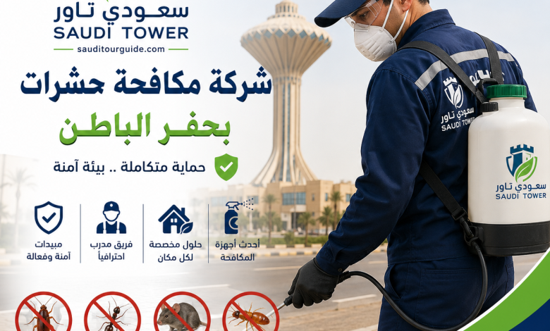 شركة مكافحة حشرات بحفر الباطن