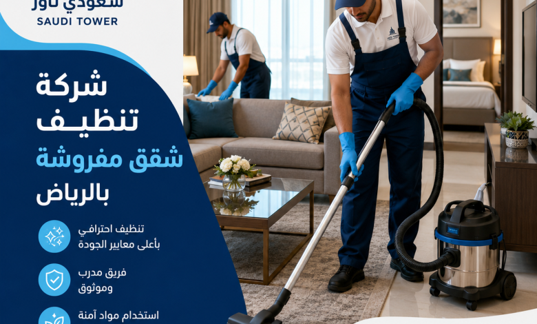 شركة تنظيف شقق مفروشة بالرياض