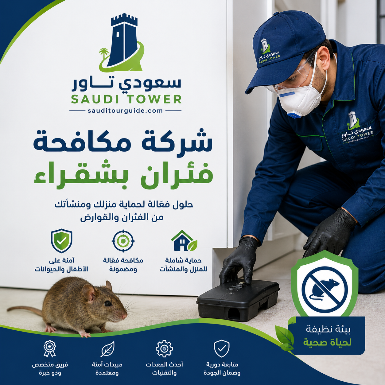 شركة مكافحة فئران بشقراء
