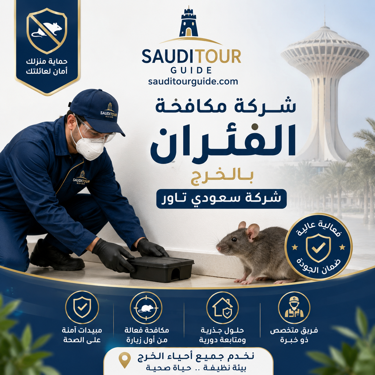 شركة مكافحة الفئران بالخرج