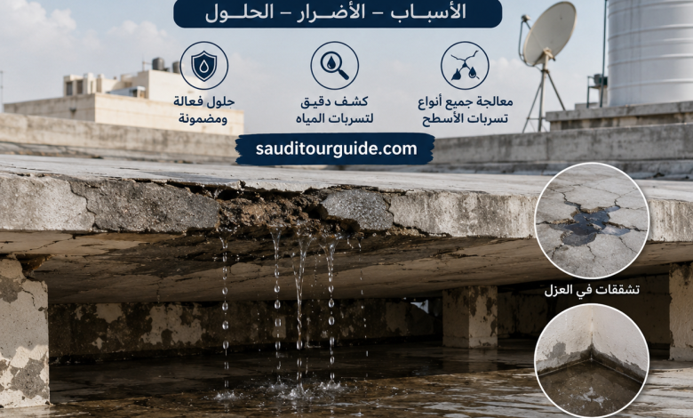 عندي تهريب في السطح