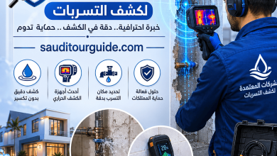الشركات المعتمدة لكشف التسربات