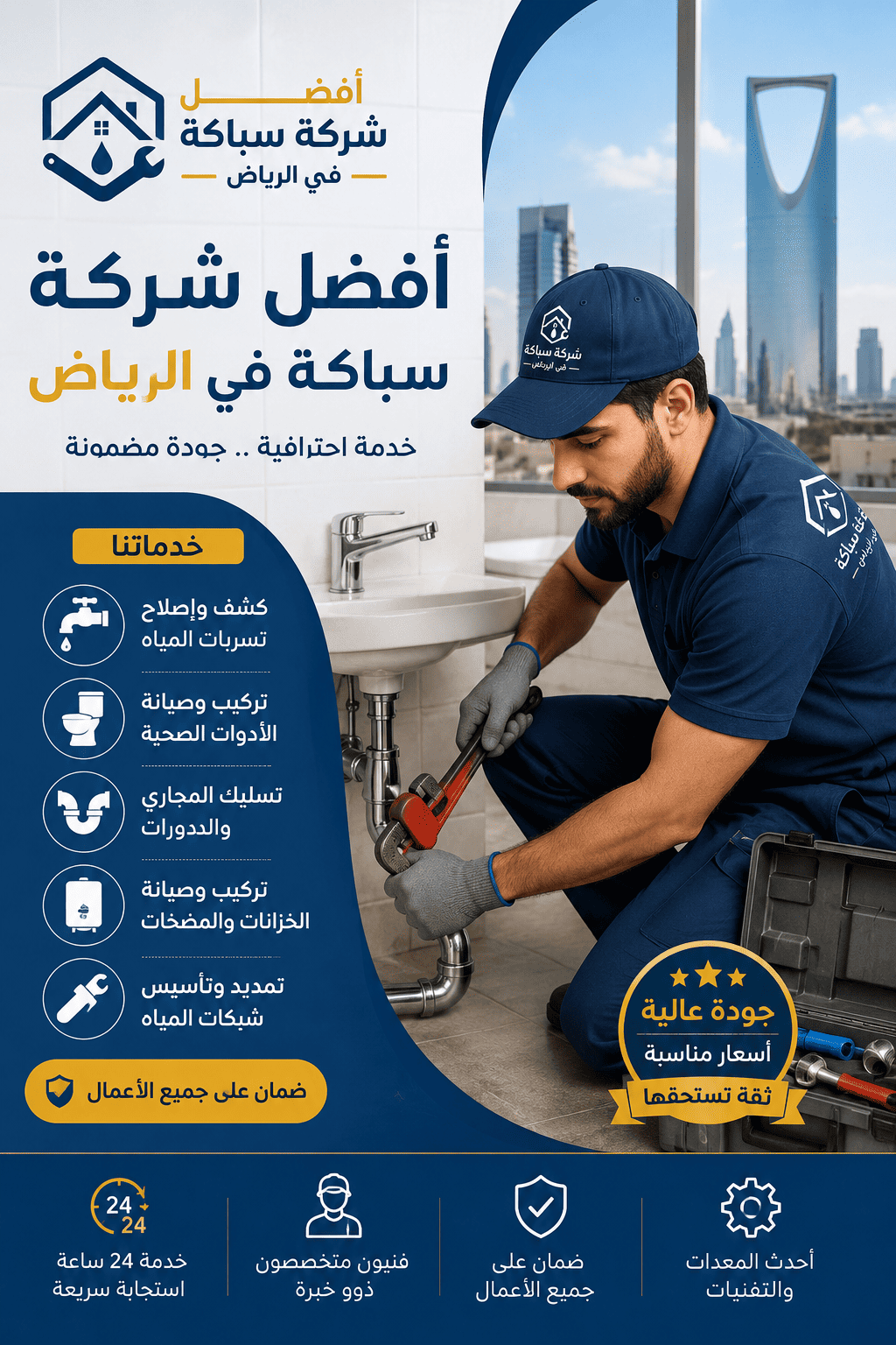 افضل شركة سباكة بالرياض