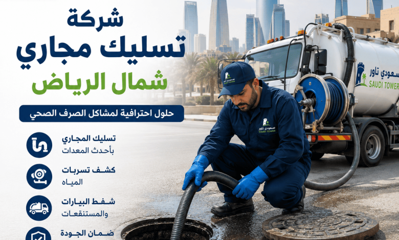 شركة تسليك مجاري شمال الرياض