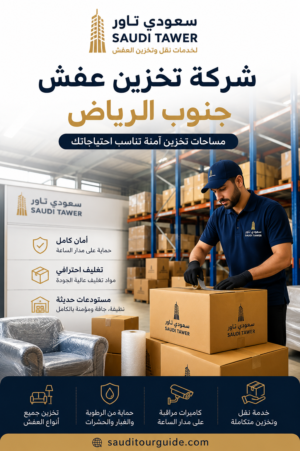 شركة تخزين عفش جنوب الرياض