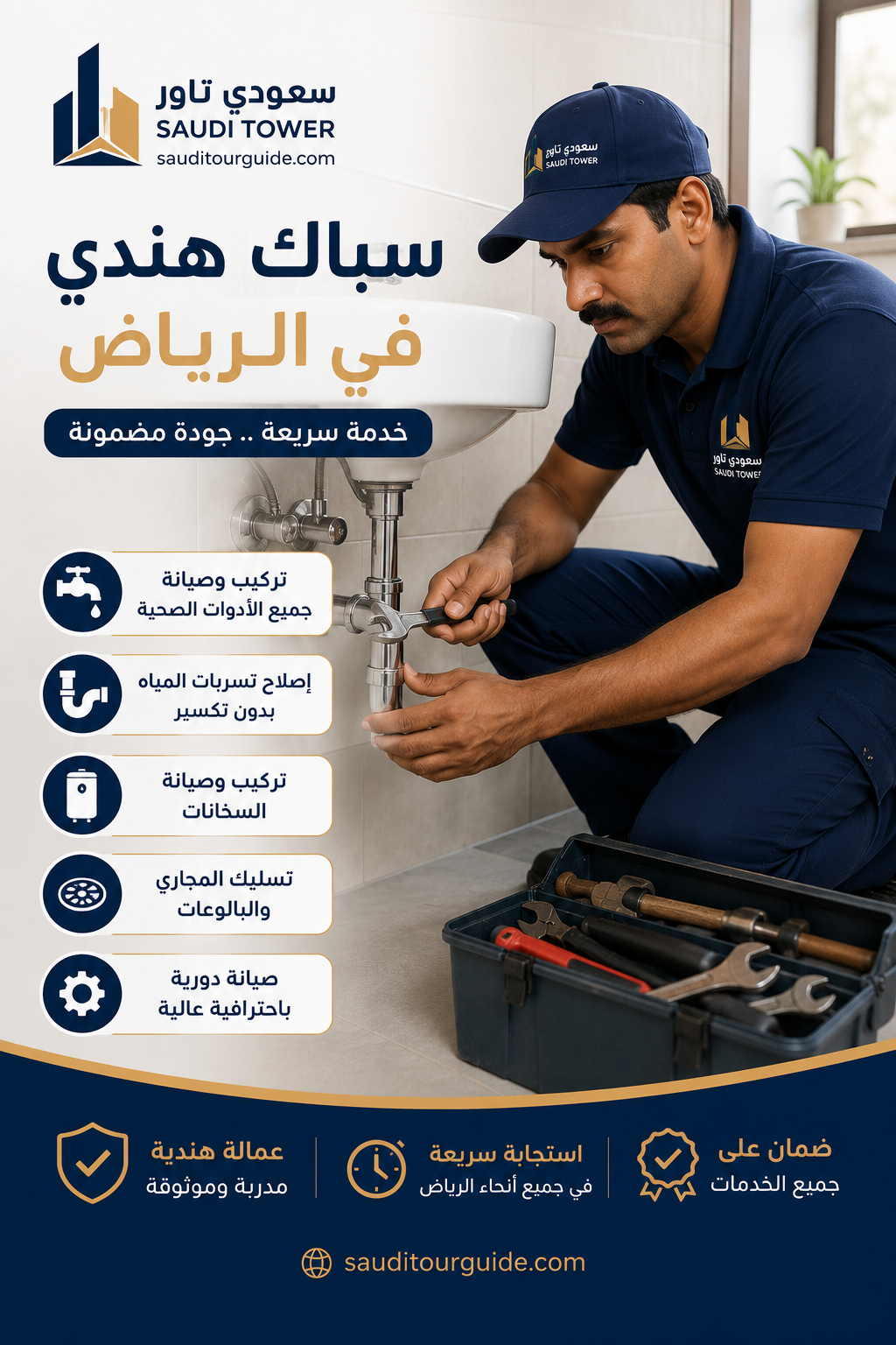 سباك هندي بالرياض