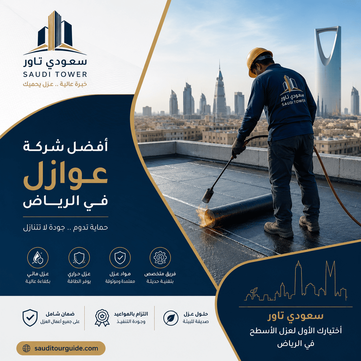 أفضل شركة عوازل بالرياض