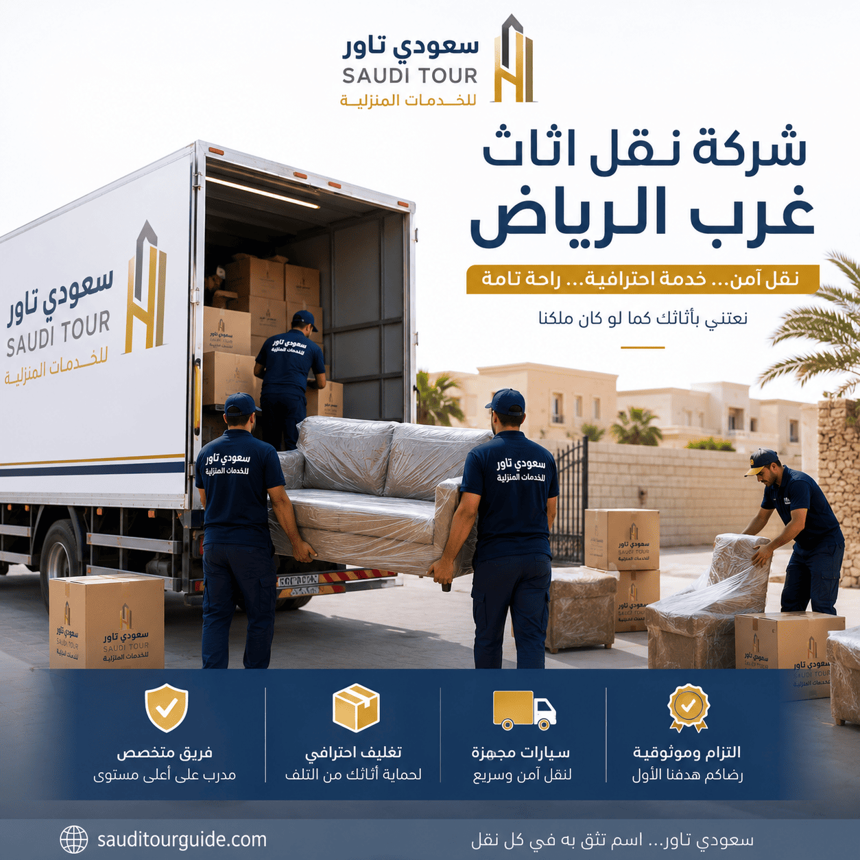 شركة نقل اثاث غرب الرياض