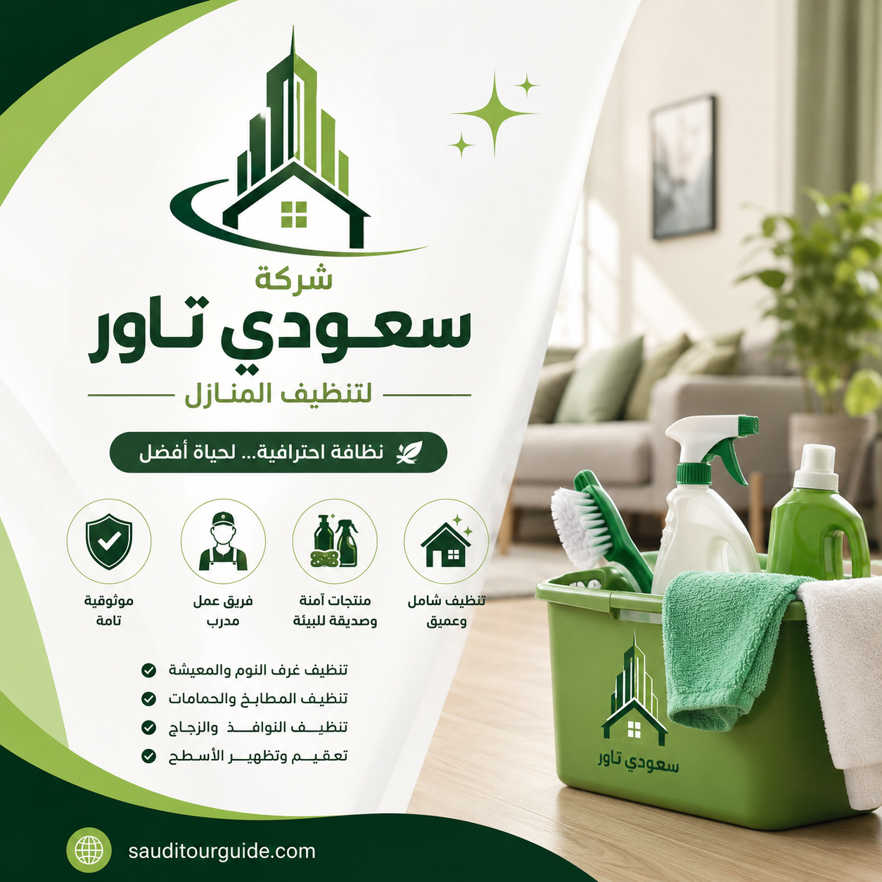 اسماء شركات تنظيف المنازل