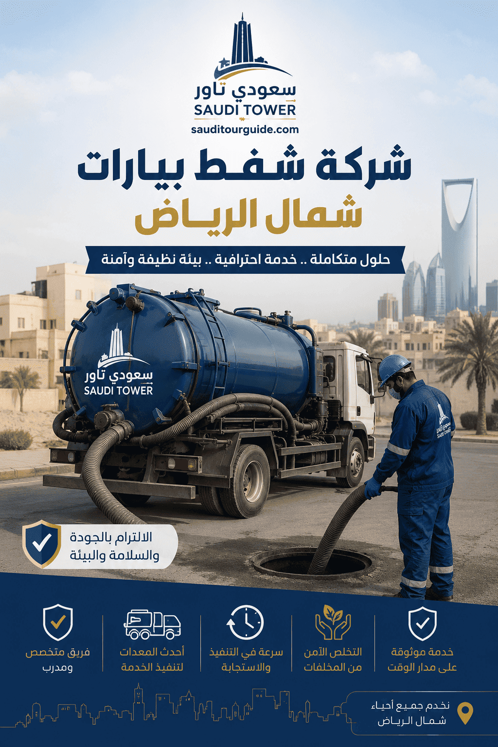 شركة تنظيف بيارات شمال الرياض