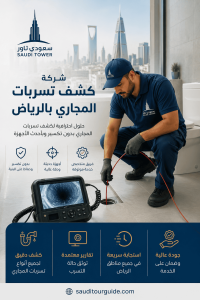 شركة كشف تسربات المجاري بالرياض