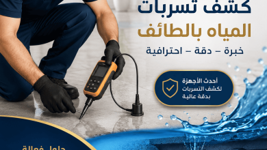 شركة كشف تسربات المياه بالطائف