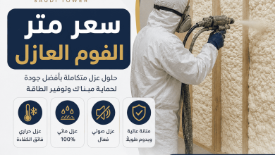 سعر متر الفوم العازل