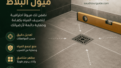 تعديل ميول البلاط