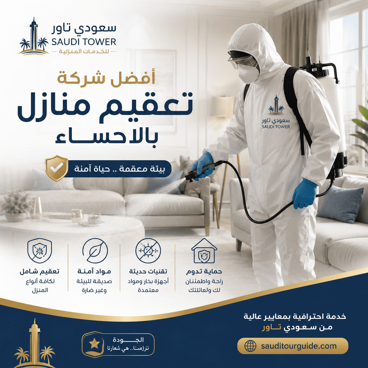 شركة تعقيم منازل بالاحساء