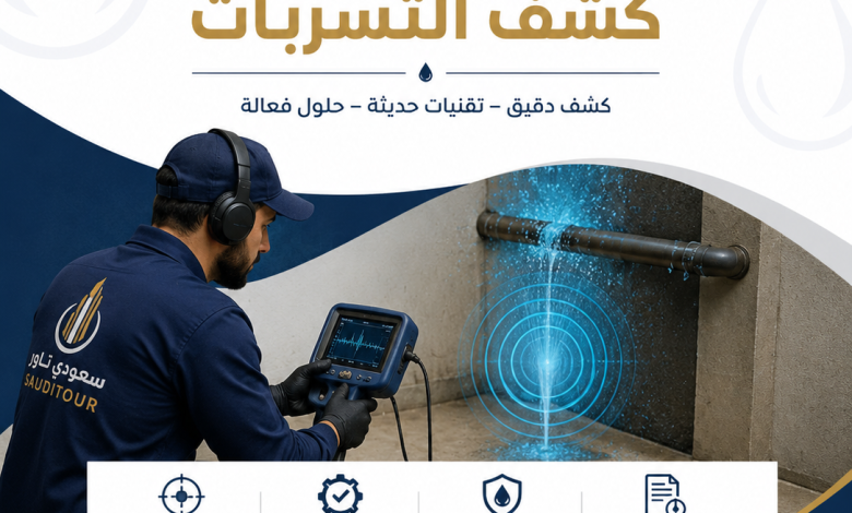 رفع تقرير كشف التسربات