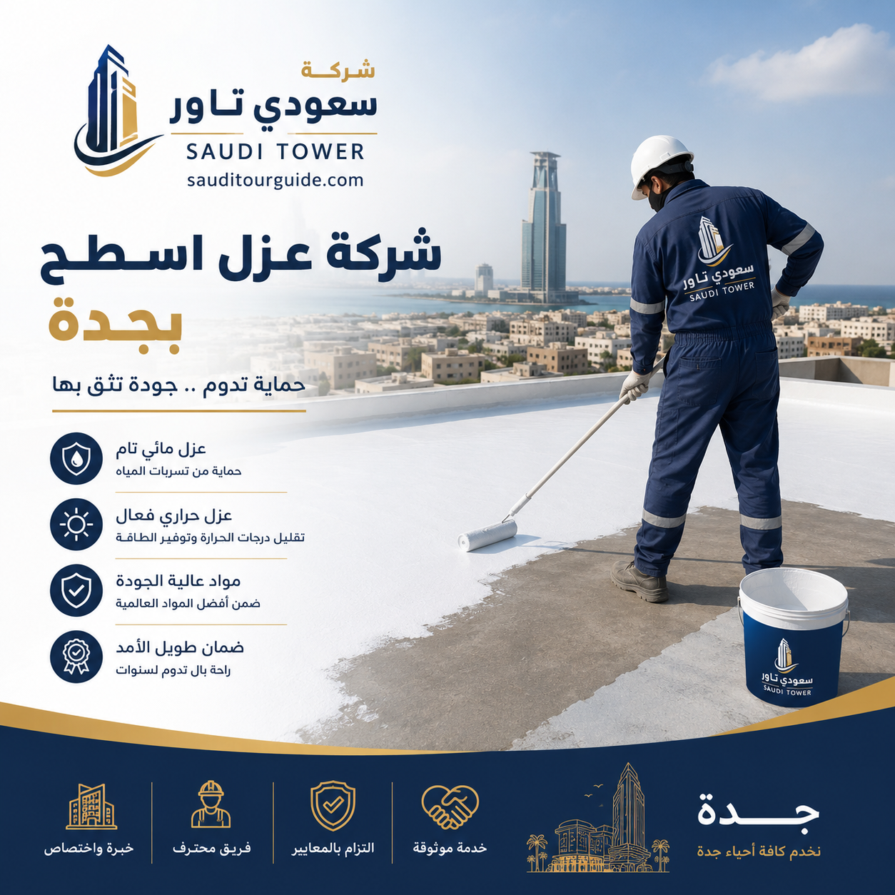 شركة عزل اسطح بجدة