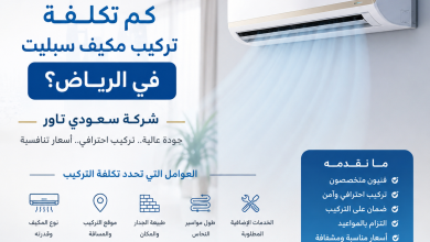 بكم تركيب مكيف سبليت بالرياض