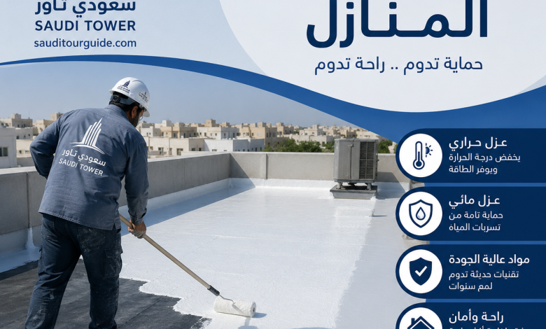 عزل أسقف المنازل