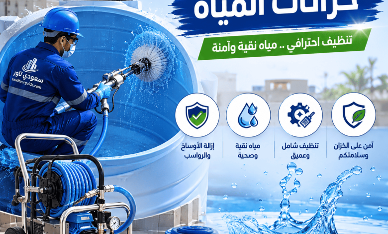 جهاز تنظيف خزانات المياه