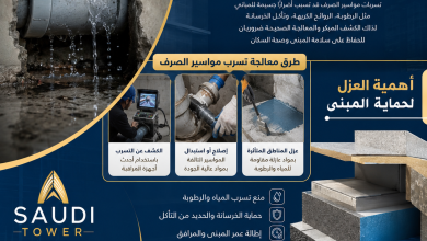 تسريب مواسير الصرف