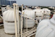 تنظيف خزانات المياه البلاستيكية