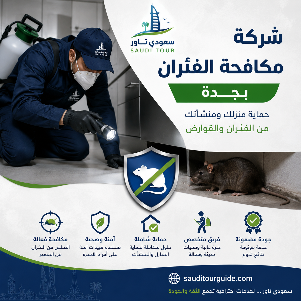 شركة مكافحة الفئران بجدة