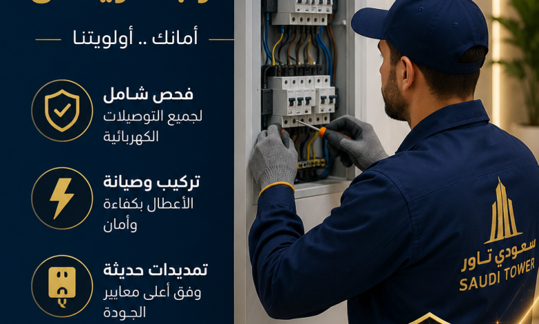 كهربائي منازل غرب الرياض