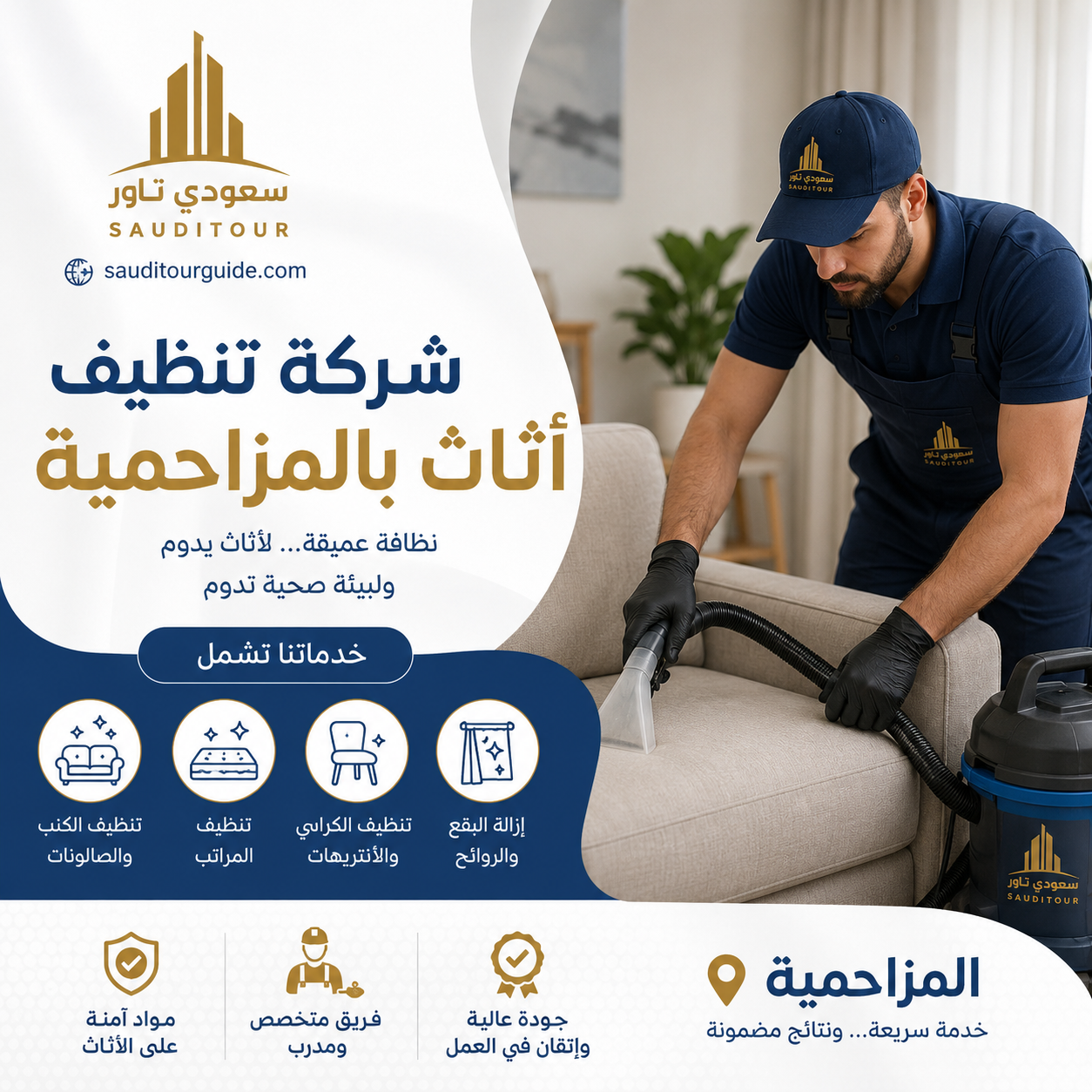 شركة تنظيف اثاث بالمزاحمية