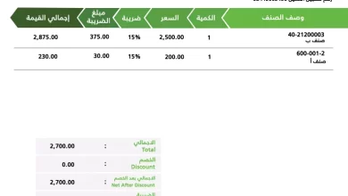الفوترة الإلكترونية السعودية