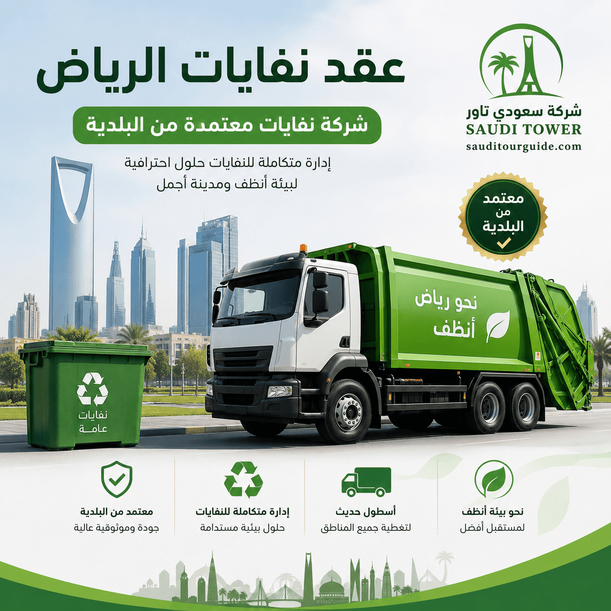 عقد نفايات الرياض