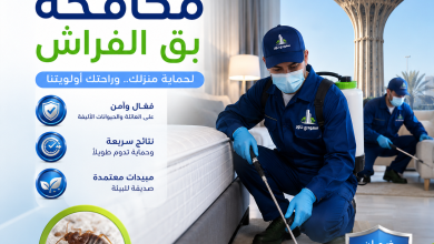شركة مكافحة بق الفراش بحائل
