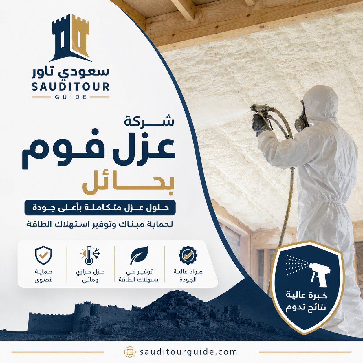 شركة عزل فوم بحائل