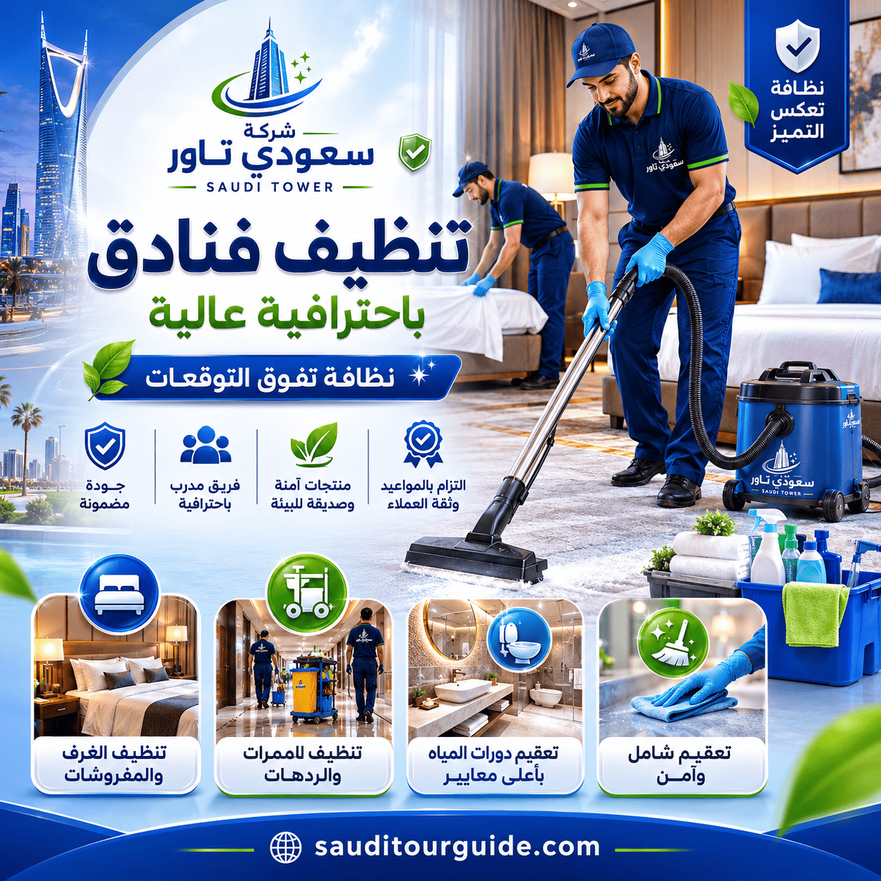 شركة تنظيف فنادق بحائل