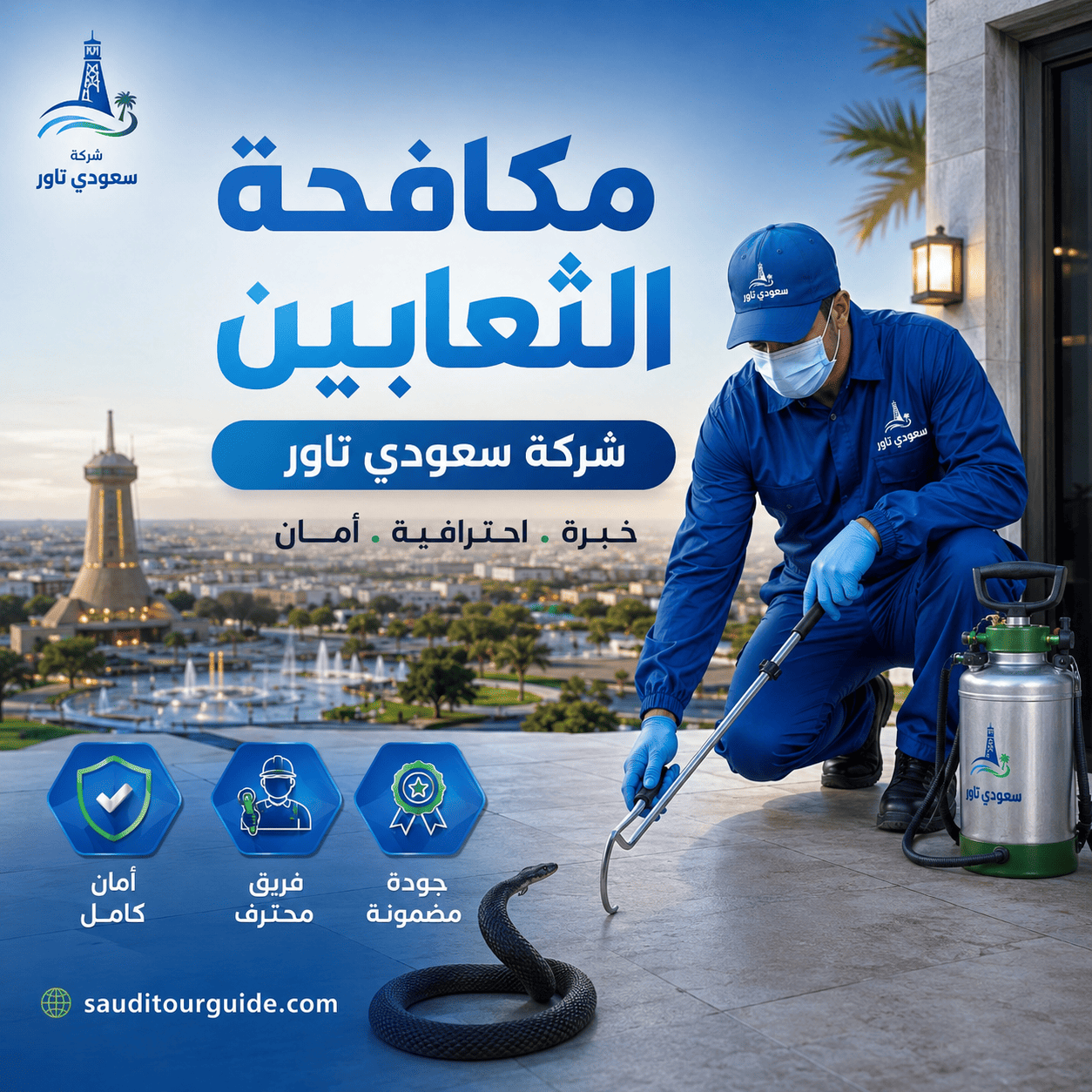 شركة مكافحة الثعابين بحائل
