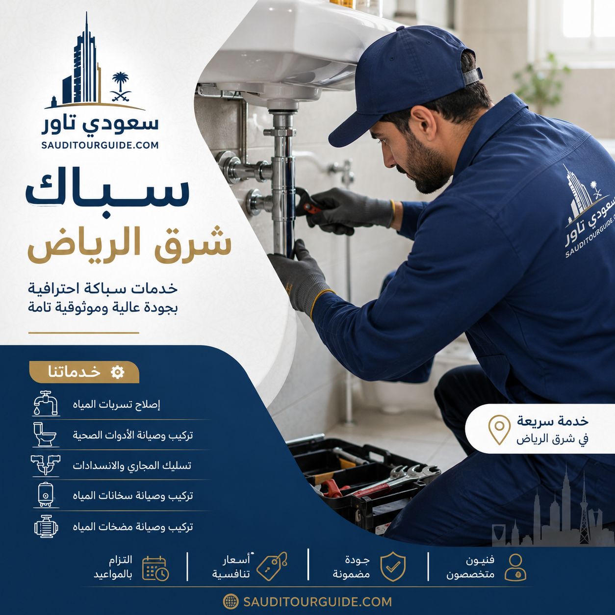 سباك شرق الرياض