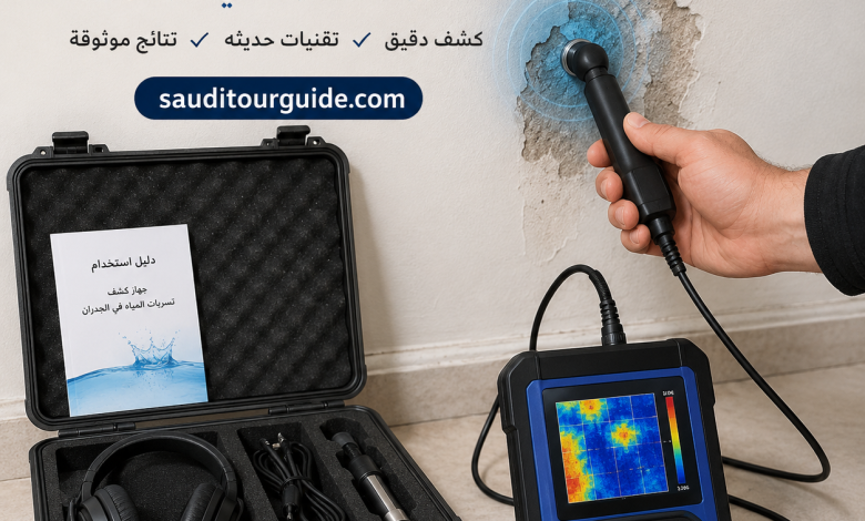 جهاز كشف تسربات المياه في الجدران