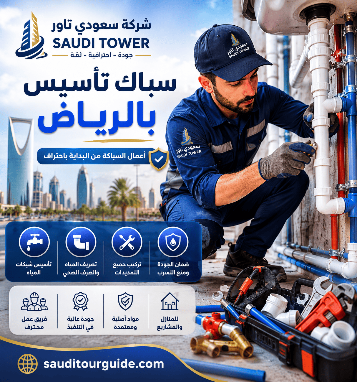 سباك تأسيس بالرياض