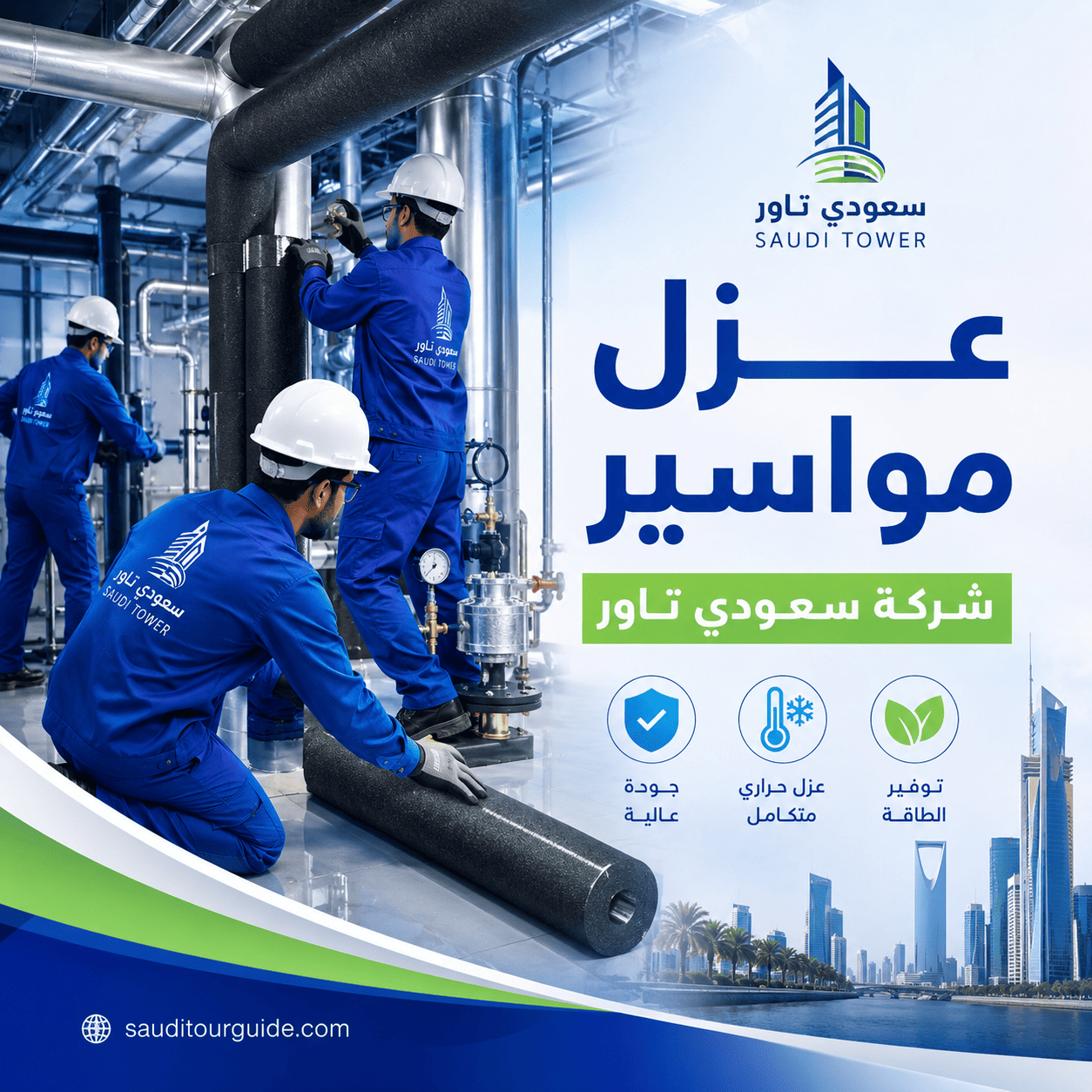 شركة عزل مواسير بالدمام