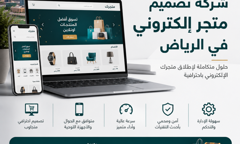 شركة تصميم متجر الكترونى بالرياض